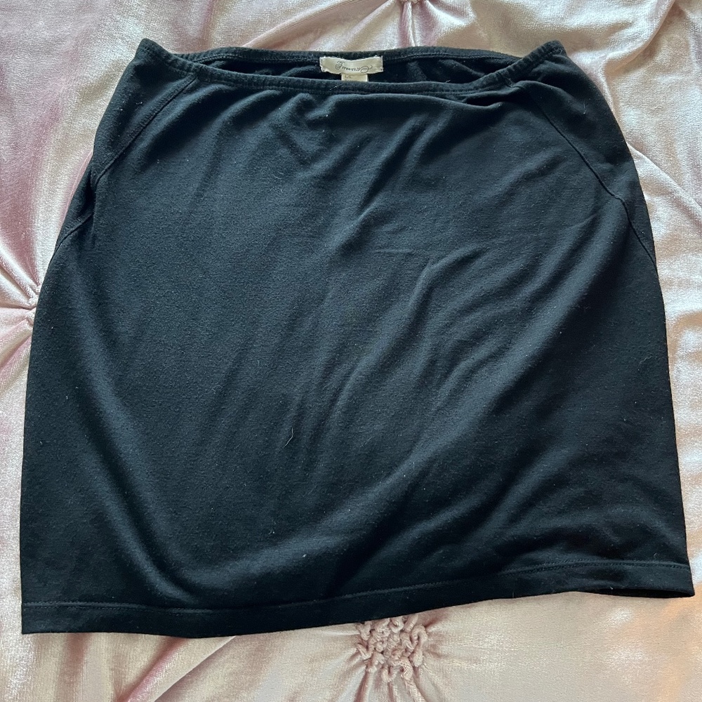 Forever 21 Elastic Band Mini Skirt